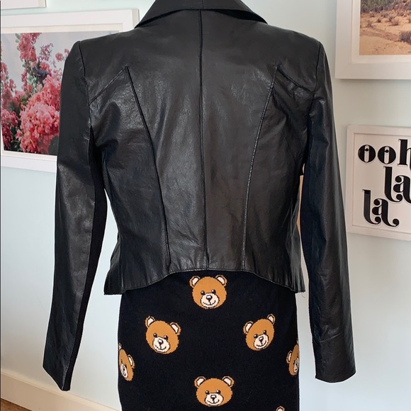 Y2K BCBG MaxAzria leather jacket - Picture 4 of 8